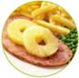 gammon with pineapple